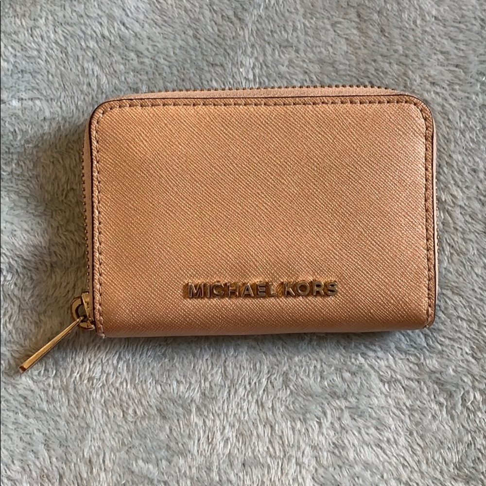 Rose Gold Michael Kors Wallet
